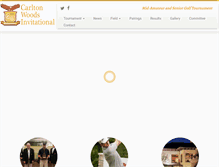 Tablet Screenshot of carltonwoodsinvitational.com